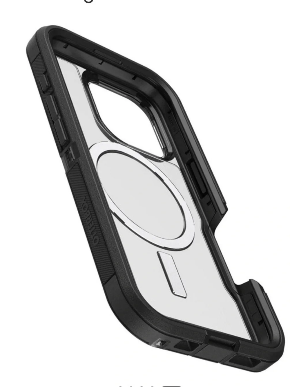 OtterBox Defender Pro XT Case for iPhone 16 Plus - Clear and Black